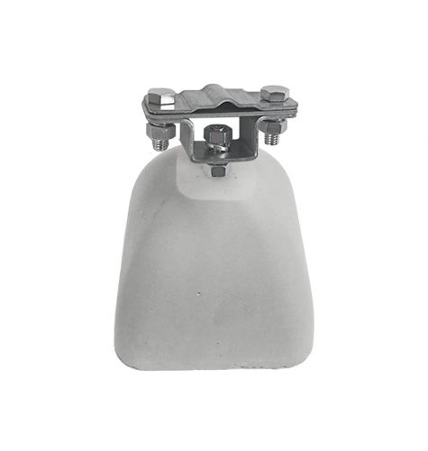 Держатель полоса/пруток для плоской кровли малый, оцинк. с бетоном 1 кг Держатель полоса/пруток для плоской кровли малый, оцинк. с бетоном 1 кг