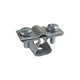 Держатель проводника круглого 6-10 мм, оцинк.  Держатель проводника круглого 6-10 мм, оцинк.