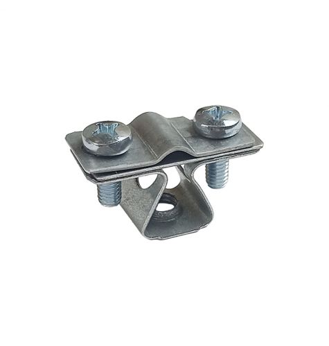 Держатель проводника круглого 6-10 мм, оцинк. Держатель проводника круглого 6-10 мм, оцинк.