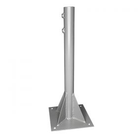 Держатель мачты 40 мм для плоской кровли опорный, стальной.