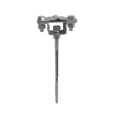 Держатель полоса/пруток для деревянного фасада, оцинк. Держатель полоса/пруток для деревянного фасада, оцинк.