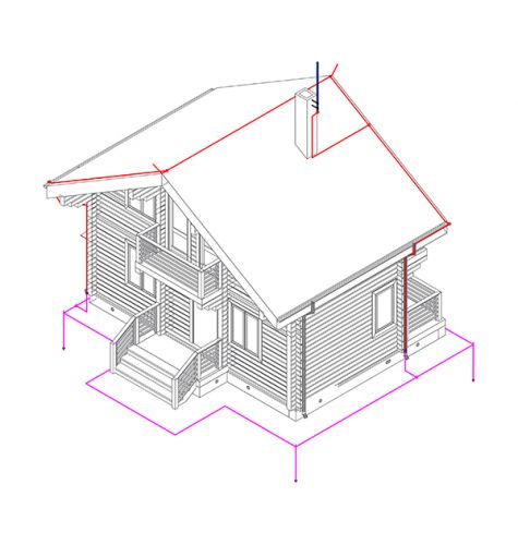 Комплект молниезащиты частного дома MZ – 8 Д для деревянного фасада, оцинк.