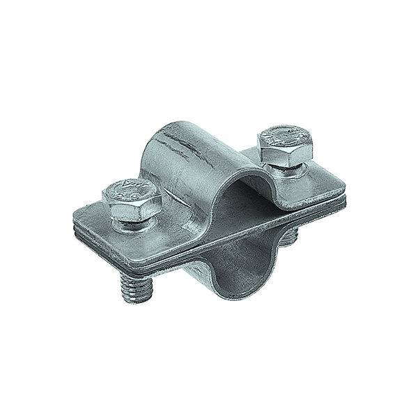 Зажим соединительный стержень 16 мм — стержень параллельный, оцинк.