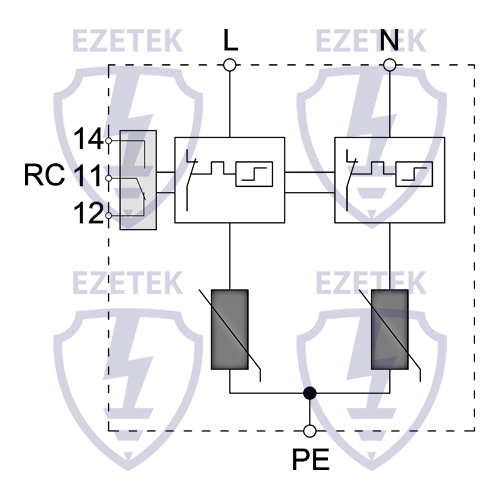 УЗИП EZ CM 80/275 (2+0) (Сменный модуль)