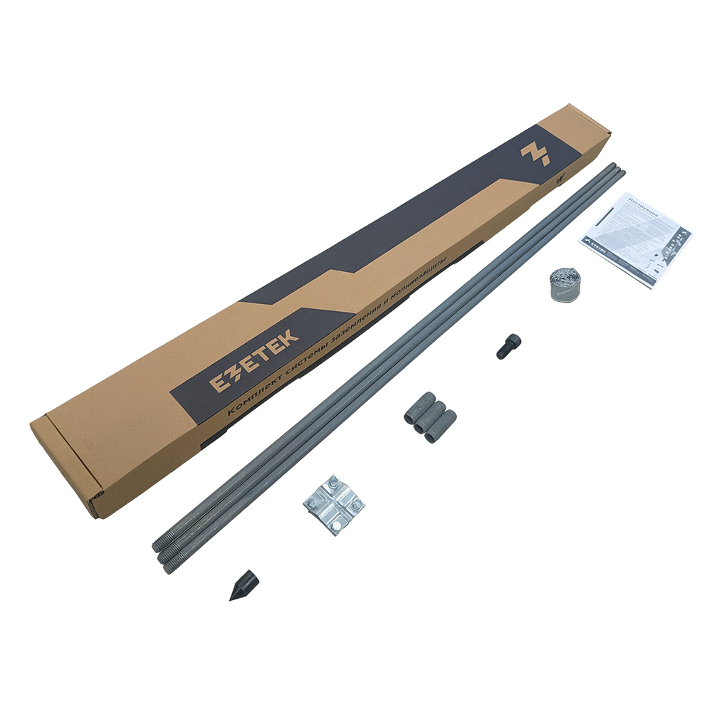 Комплект заземления ZN – 4.5 (4,5 метра, 16мм, 3 х 1500мм)