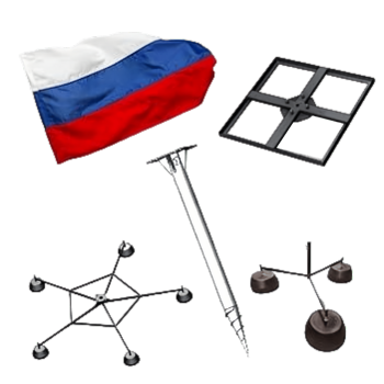 Комплектующие для флагштоков