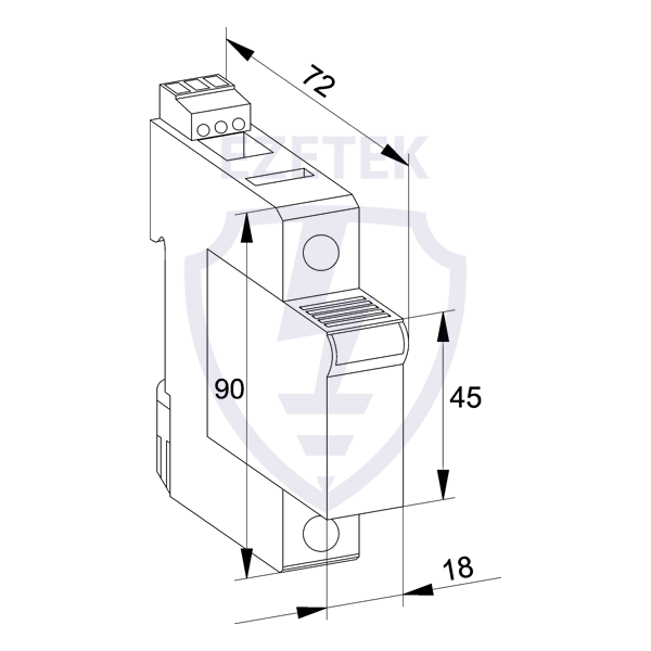 УЗИП EZ C 40/440