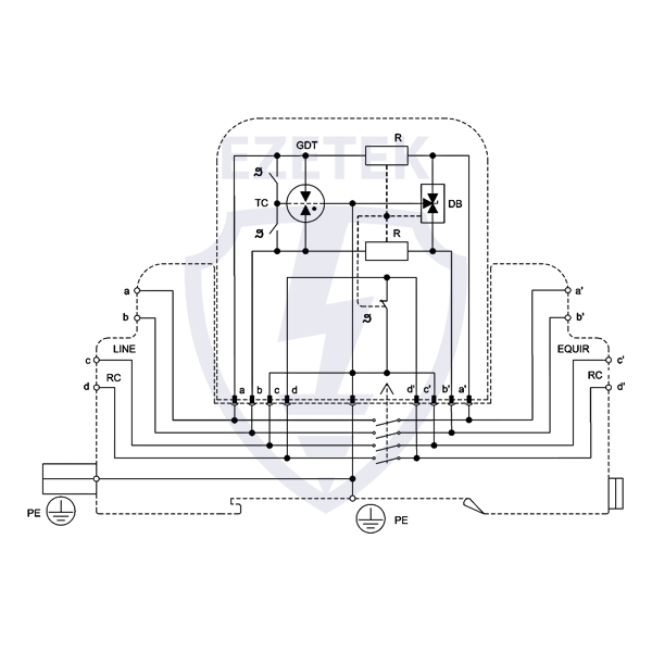 УЗИП RZC 12 (Сменный модуль)