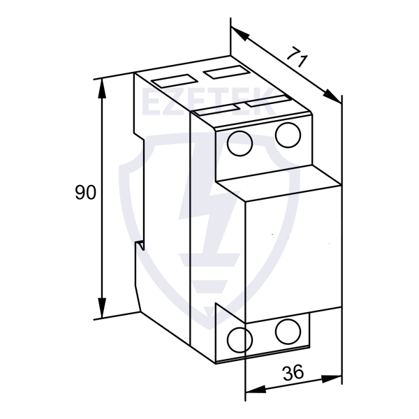 УЗИП ETK B 100 TCG