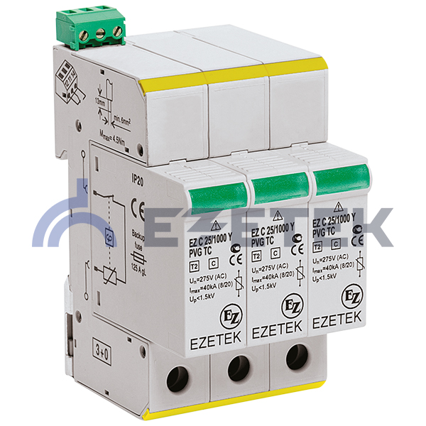 Защита фотоэлектрических систем (II Класс)