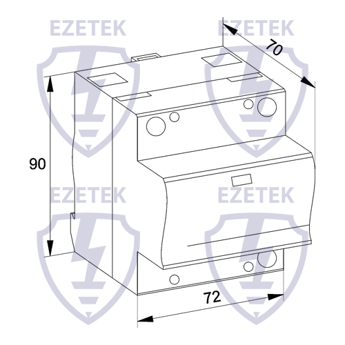 УЗИП EZ B 25/750 WT TCG