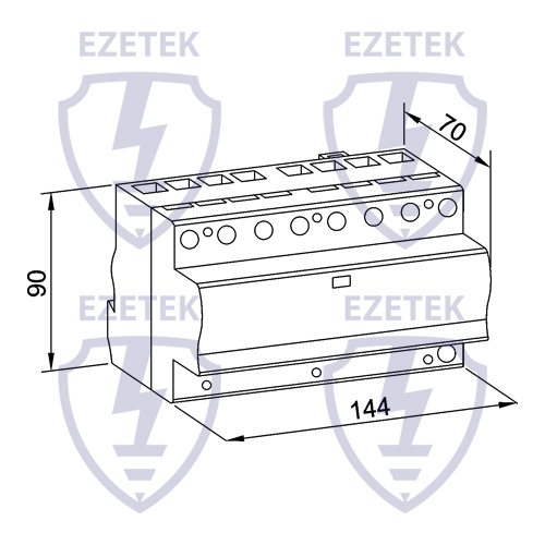 УЗИП ET B 50/150 (4+0) TCG