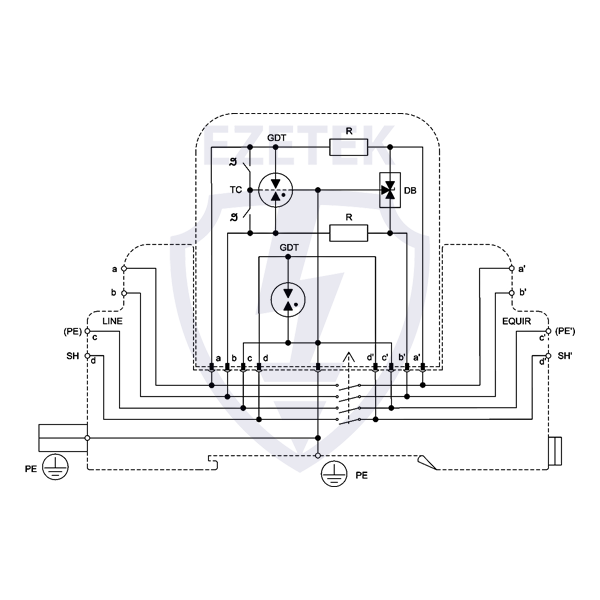 УЗИП HZC 60 (Сменный модуль)