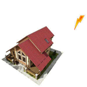 Удаленный удар молнии