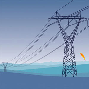 Удаленный удар молнии