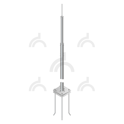 Мачта СМСУ-24, сталь