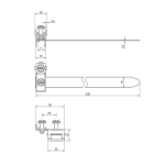 Хомут ленточный 20-50 мм, нерж.