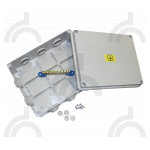 Коробка уравнивания потенциалов для о/п 150х110х70мм, 8 подключений