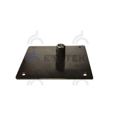 Держатель молниеприемника 16 мм для плоской кровли, сталь