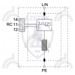 УЗИП EZ C 40/75 (1+0)