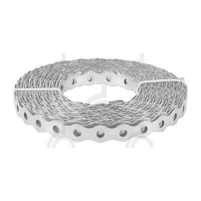 Лента перфорированная монтажная "Волна" 17х0,5 мм, оцинк. (25м)