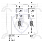 УЗИП ET B 25/275 (2+0) TCG