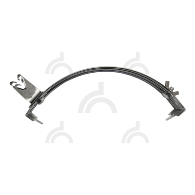 Держатель проводника круглого 6-8 мм для конька, оцинк.