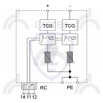 УЗИП EZ B 12,5/1000 PV TCG