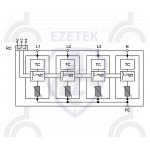 УЗИП EZ C 160/440 (4+0) TC