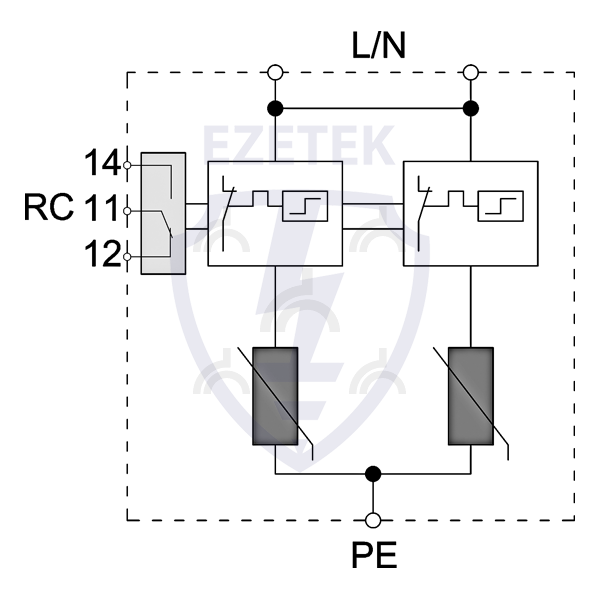 УЗИП EZ B 25/275 (1+0)