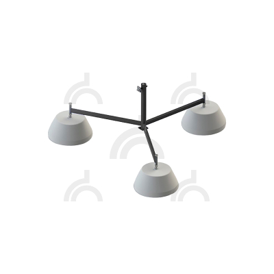 Тренога мачты молниеприемной СММ с утяжелителями