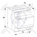 УЗИП ET B 50/275 (3+1)