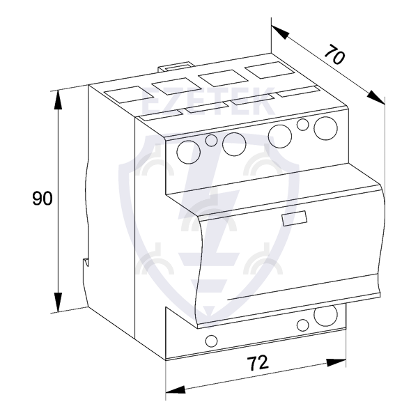 УЗИП ET B 50/275 (3+1)