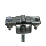 Держатель полоса/пруток для плоской кровли 300 мм, оцинк. с бетоном 3.5 кг