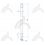 Стержень заземления омедненный 16 мм х 1500 мм