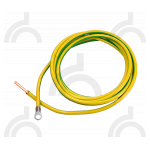 Провод заземления гибкий 16 кв. мм х 1 м (1 наконечник)