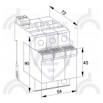УЗИП EZ C 120/320 (3+0)