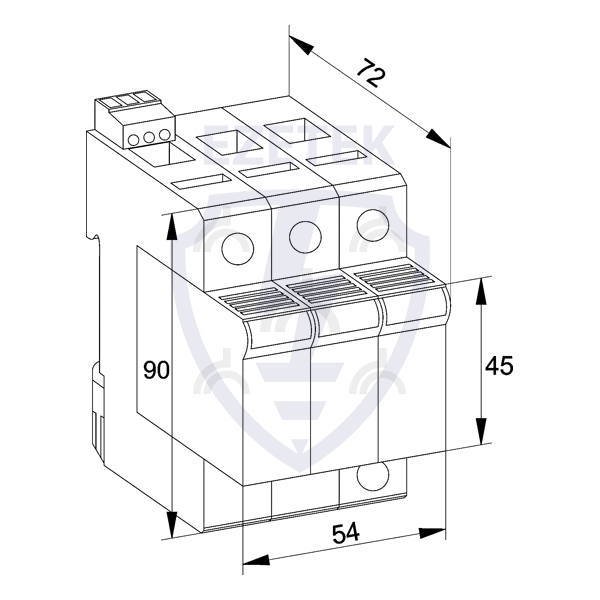 УЗИП EZ C 120/320 (3+0)