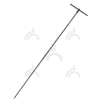 Заземлитель винтовой переносной 1300 мм, оцинк.