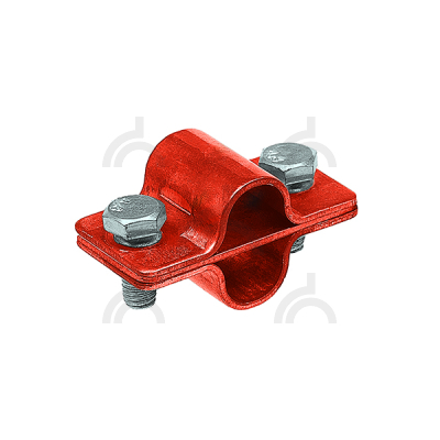 Зажим соединительный стержень 16 мм — стержень параллельный, медь