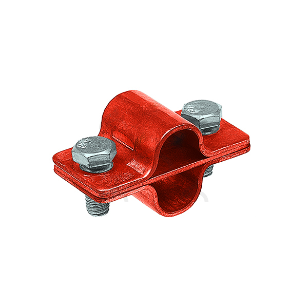 Зажим соединительный стержень 16 мм — стержень параллельный, медь