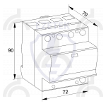 УЗИП ET B 50/440 (4+0)