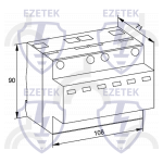 УЗИП EZ B 12,5/1000 PV TCG