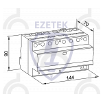 УЗИП ET B 100/320 (3+1)