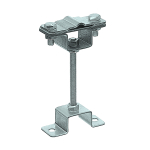 Держатель полоса/пруток опорный, оцинк.
