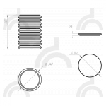 Колодец электролитического заземления (смотровой) контрольно-измерительный, пластик