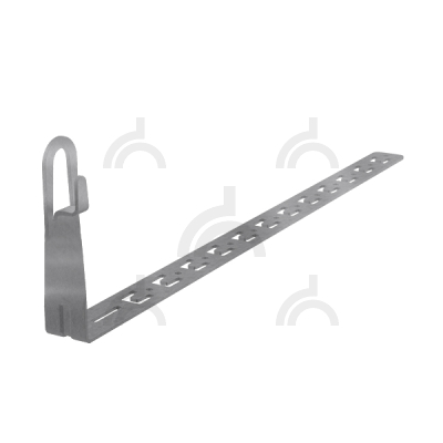 Держатель под черепицу скрученный 450 мм, оцинк.