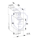 УЗИП EZ CM 80/275 (1+1)