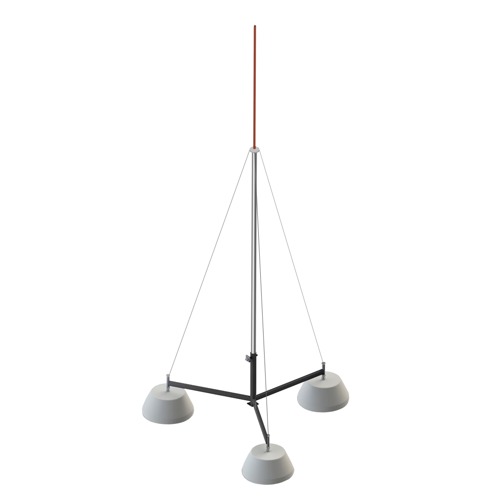 Молниеотвод СМТПу-8,2/4/2 с утяжелителями