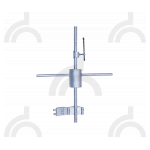 Заземлитель для передвижных электроустановок оцинкованный (1 х 1.5 м)